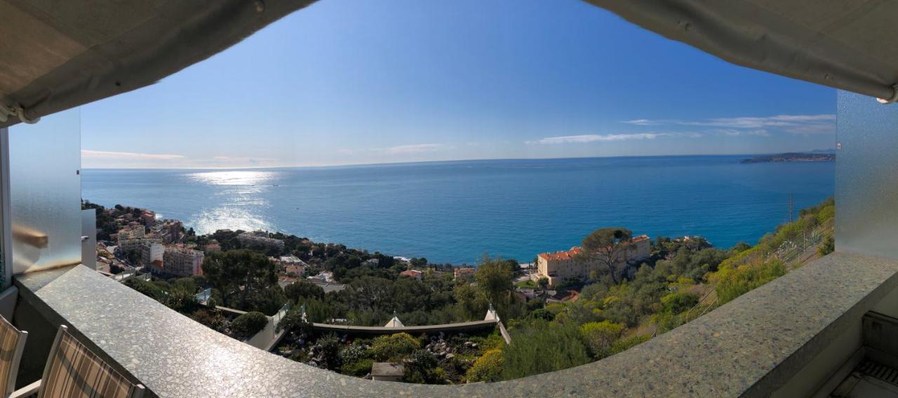 Viangella - Dramatic Sea View! Top Floor 2Km To Monaco Cap-d'Ail Zewnętrze zdjęcie